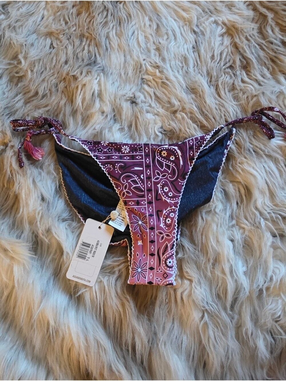 Agua Bendita Alegria Bikini Bottom Reversible